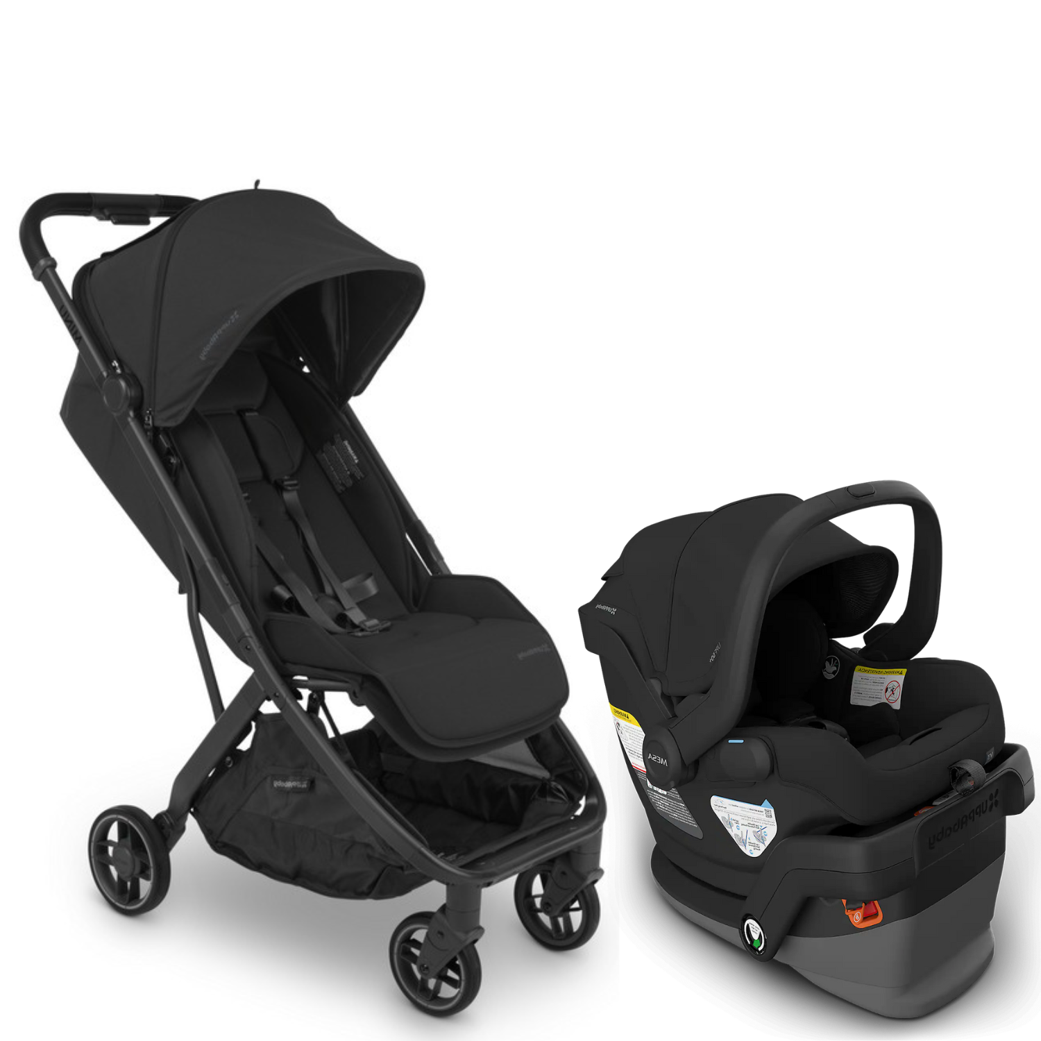 uppababy mini stroller Uppababy MINU V3 Stroller + Mesa V3 Travel System Greyson / Greyson