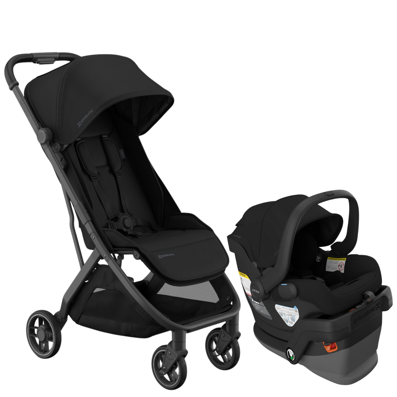 UPPAbaby MINU V3 Stroller + Mesa V3 Travel System Dillan / Jake