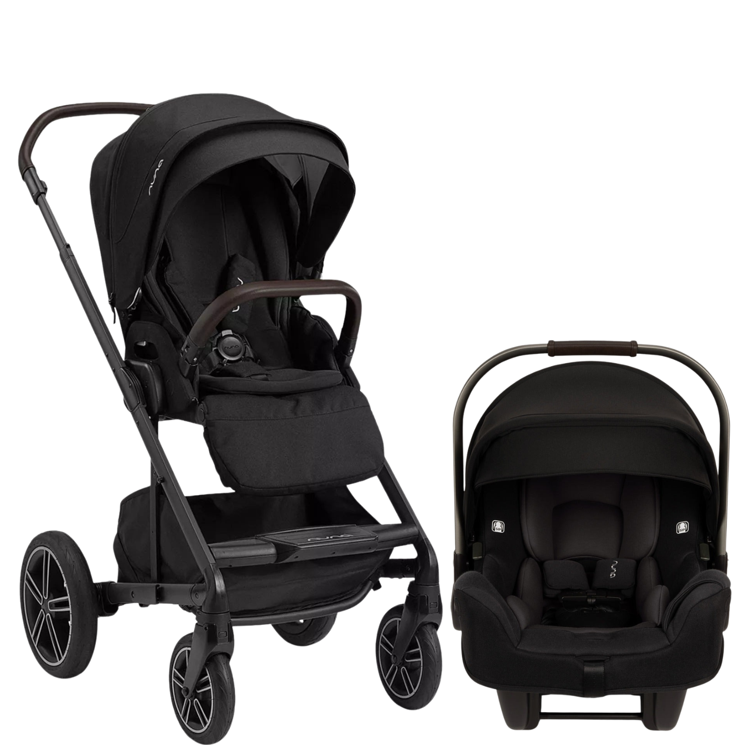Nuna MIXX Next Stroller + PIPA RX Travel System, Granite