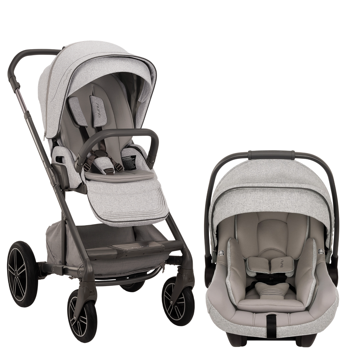 Mixx Next + Pipa Aire RX Travel System Strollers - Travel Systems Nuna Sterling