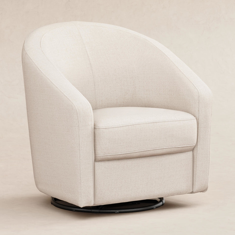 Madison Swivel Glider Gliders & Rockers Babyletto Performance Natural Eco-Twill