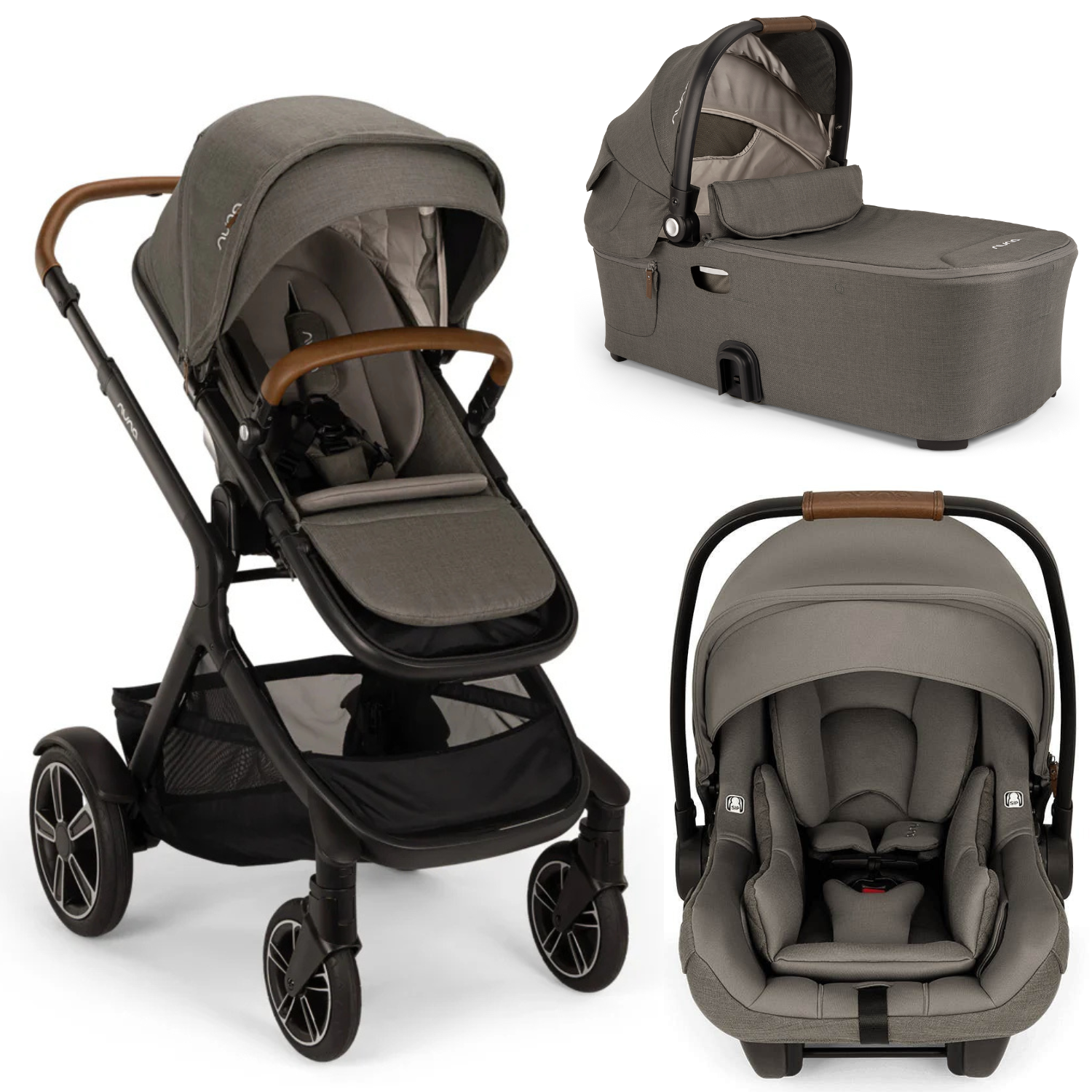 Nuna DEMI Next + Rider Board Stroller