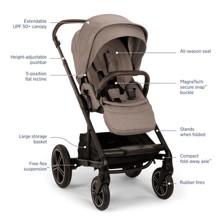 nuna mixx next stroller 2020 Mixx Next Stroller w/ Magnetic Buckle