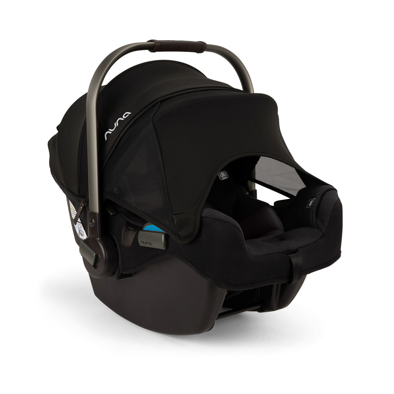 Nuna PIPA RX Infant Car Seat + RELX Base with Rigid Latch - Caviar