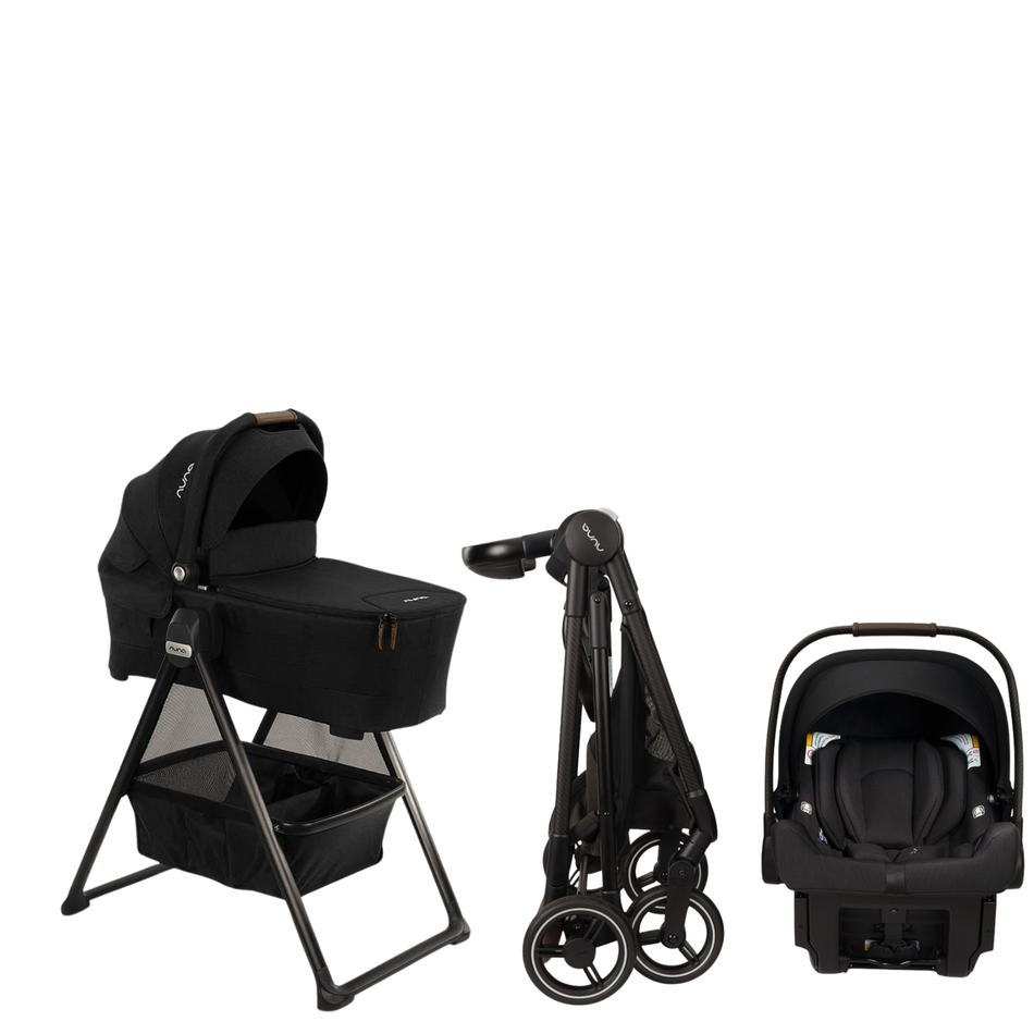 PIPA urbn flex lightweight travel system + Bassinet w/ Stand