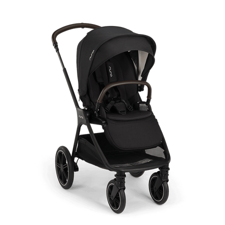 nuna triv stroller and bassinet Nuna TRIV LX + PIPA urbn Travel System + Bassinet w/ Stand in Caviar – Destination Baby & Kids