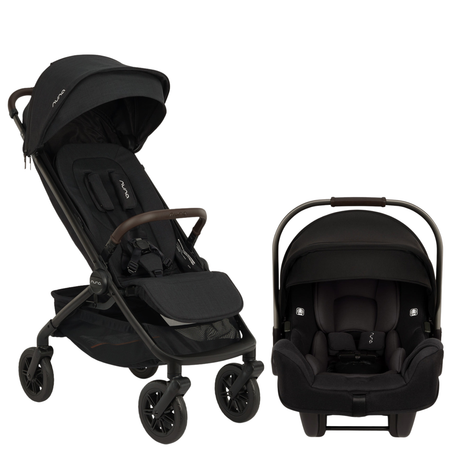 TRVL 360 Travel System with PIPA RX Infant Car Seat Strollers - Travel Systems Nuna Caviar