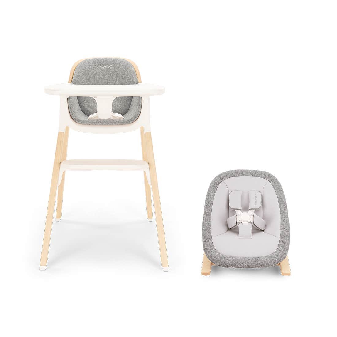 BRYN + Newborn Seat Bundle High Chairs Nuna Heritage-Maple