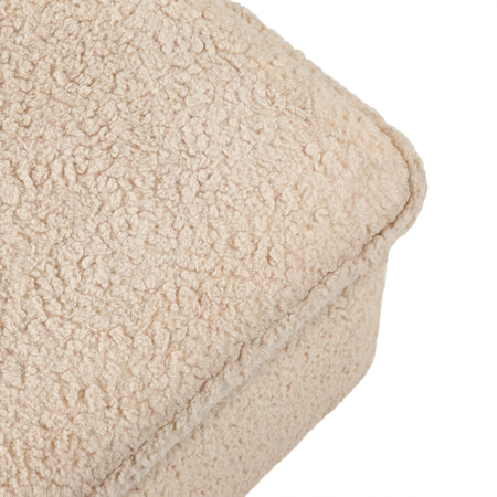 Cali Storage Ottoman in Shearling Ottomans Babyletto