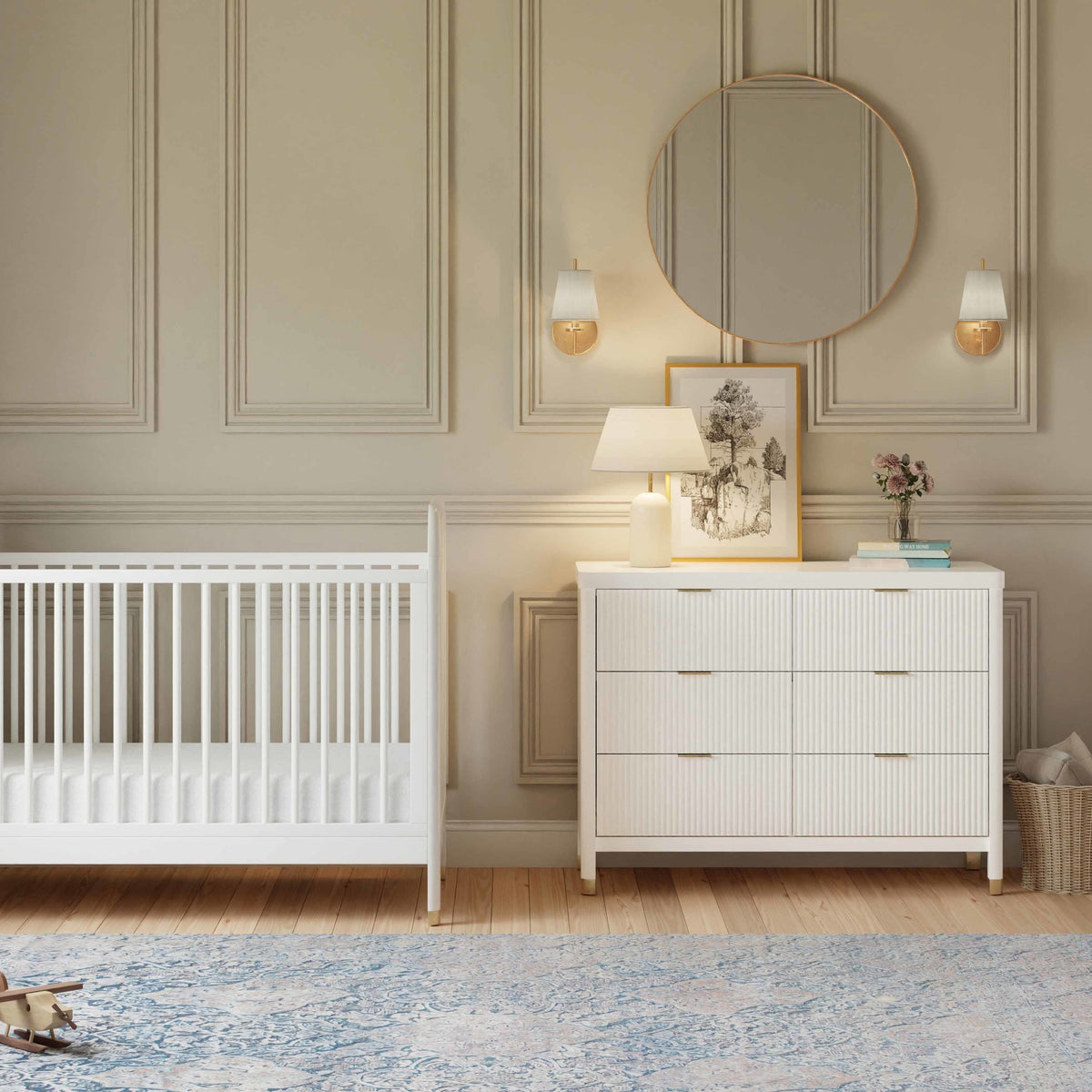Brimsley Tambour 6-Drawer Dresser Dressers Namesake