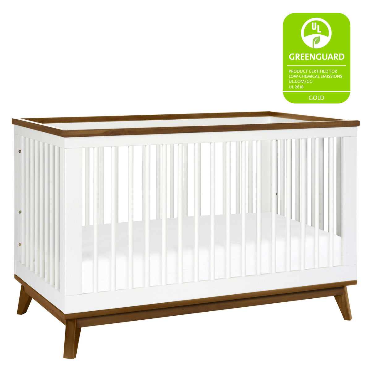 Scoot 3-in-1 Convertible Crib with Toddler Bed Conversion Kit Convertible Cribs Babyletto