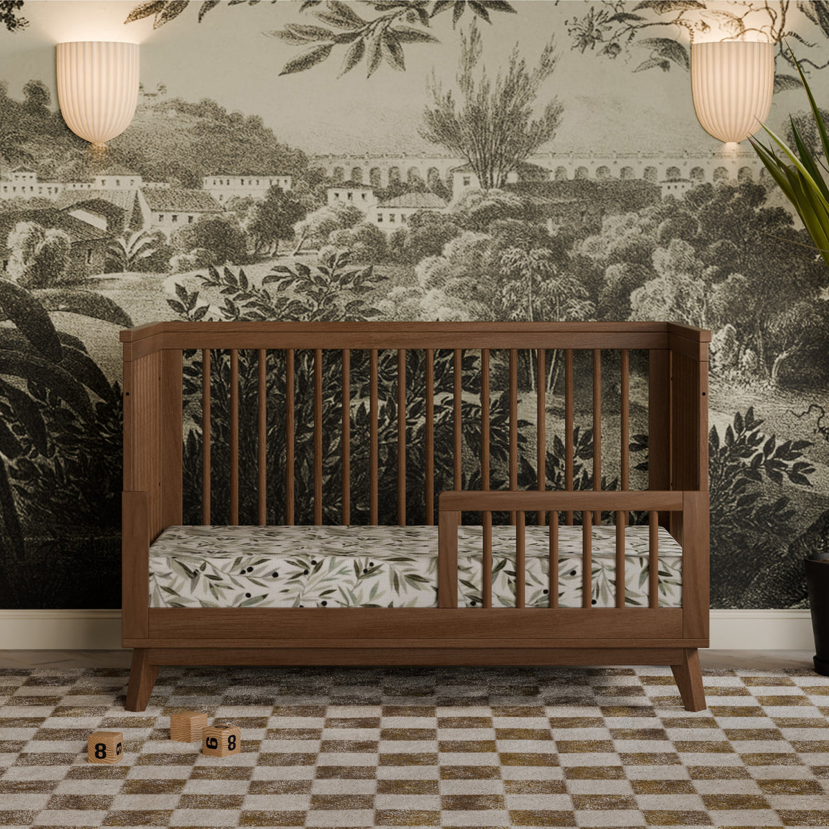Scoot 3-in-1 Convertible Crib with Toddler Bed Conversion Kit Convertible Cribs Babyletto