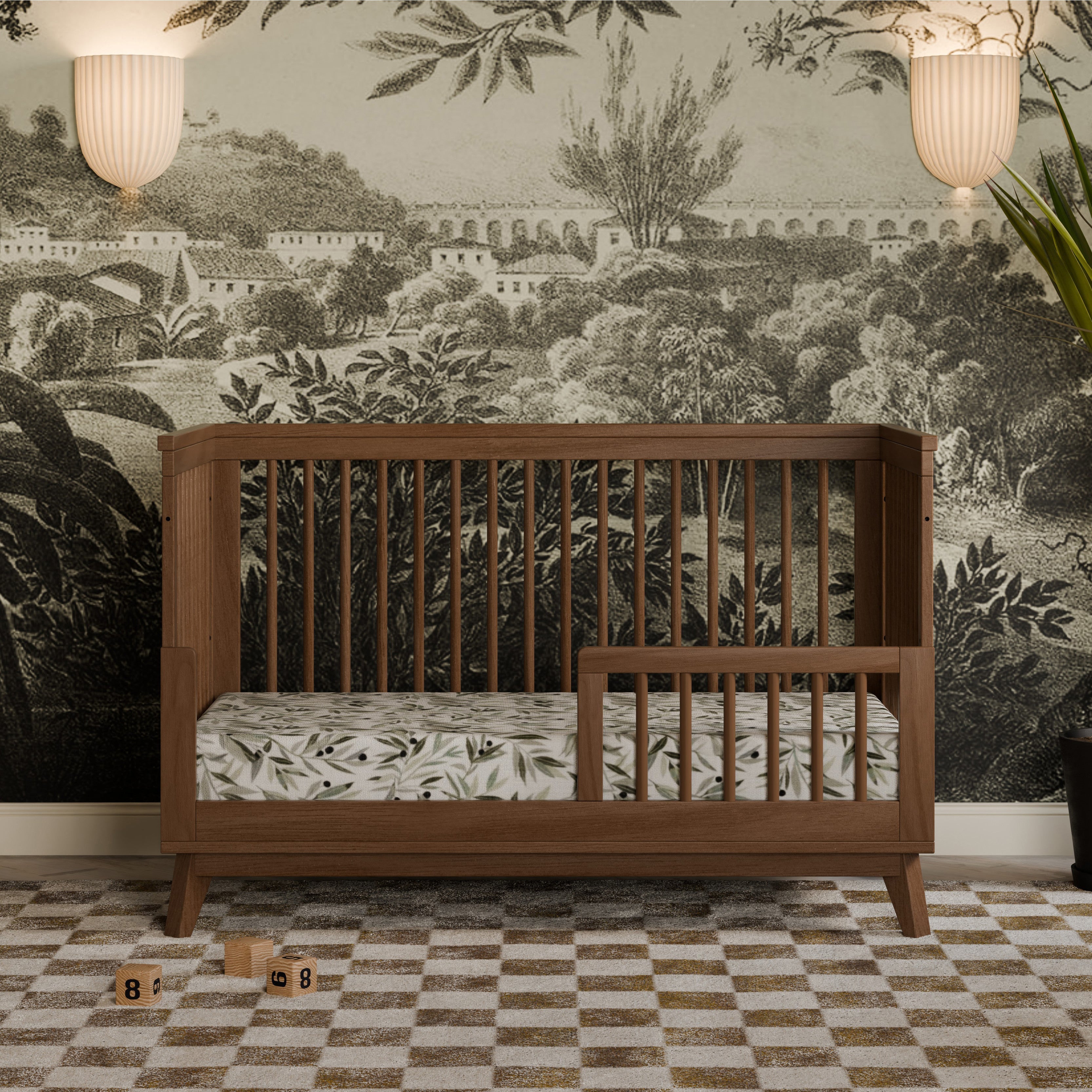 Scoot 3-in-1 Convertible Crib with Toddler Bed Conversion Kit Convertible Cribs Babyletto