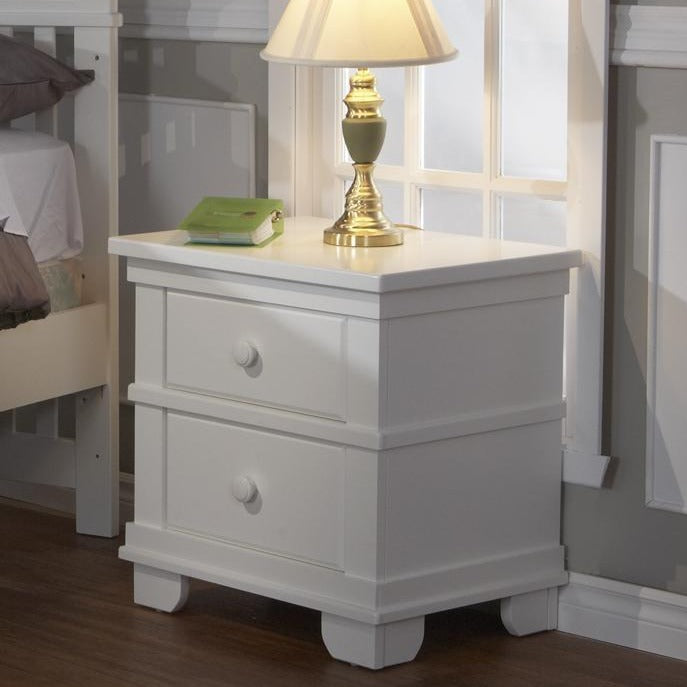Napoli Nightstand Nightstands Pali White