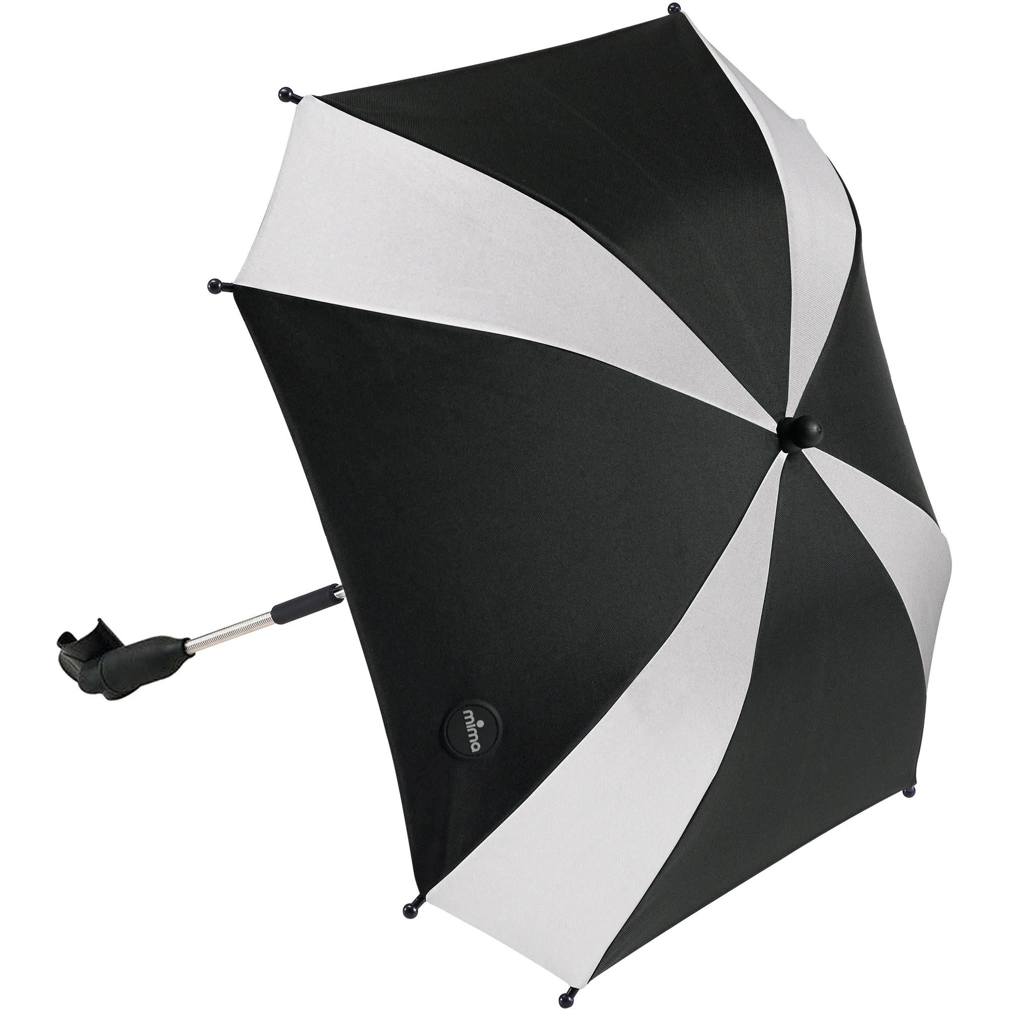 Parasol and Clip Stroller Accessories Mima Black & White