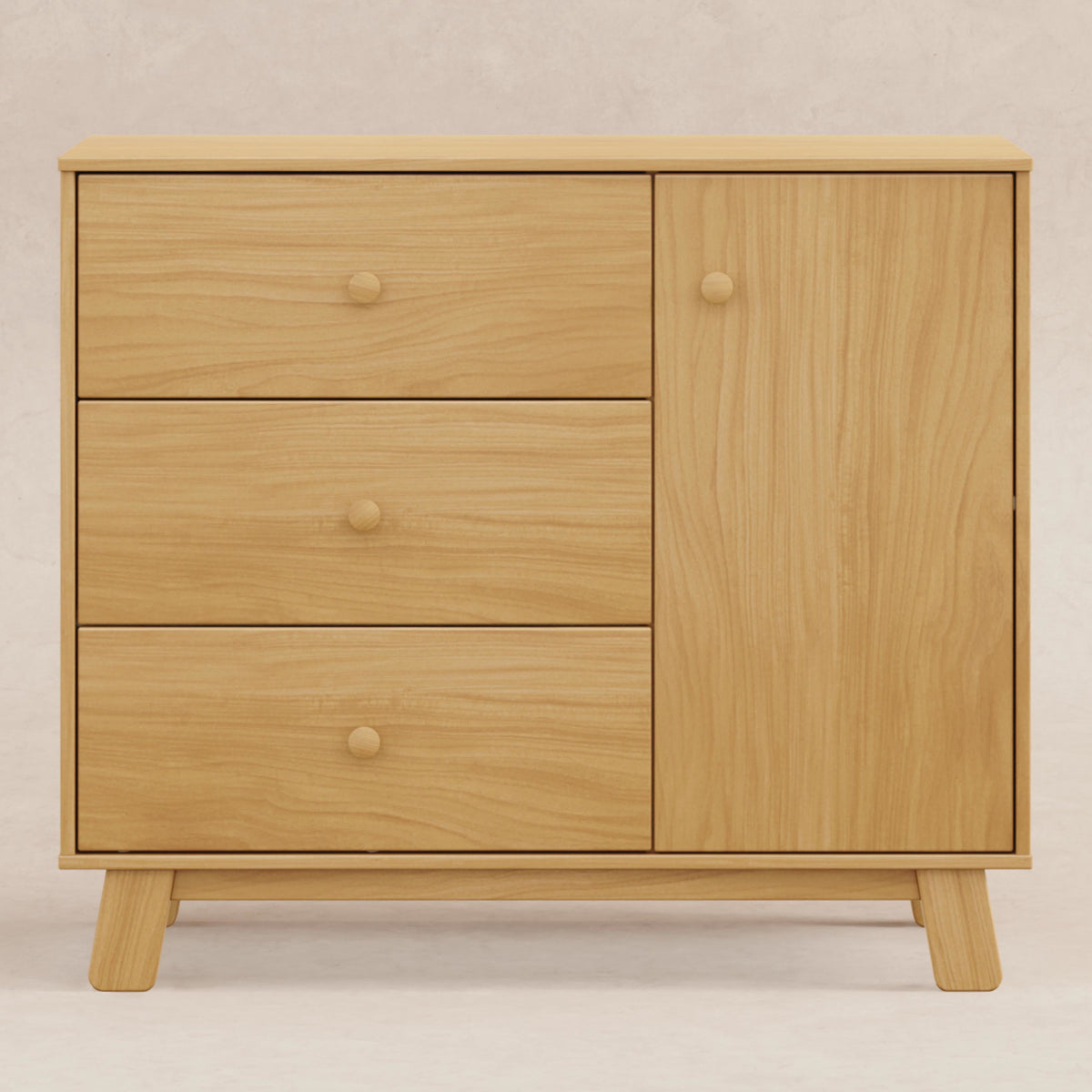 Hudson Modern 3-Drawer Dresser Dressers Babyletto Honey