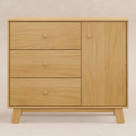 Hudson Modern 3-Drawer Dresser Dressers Babyletto Honey