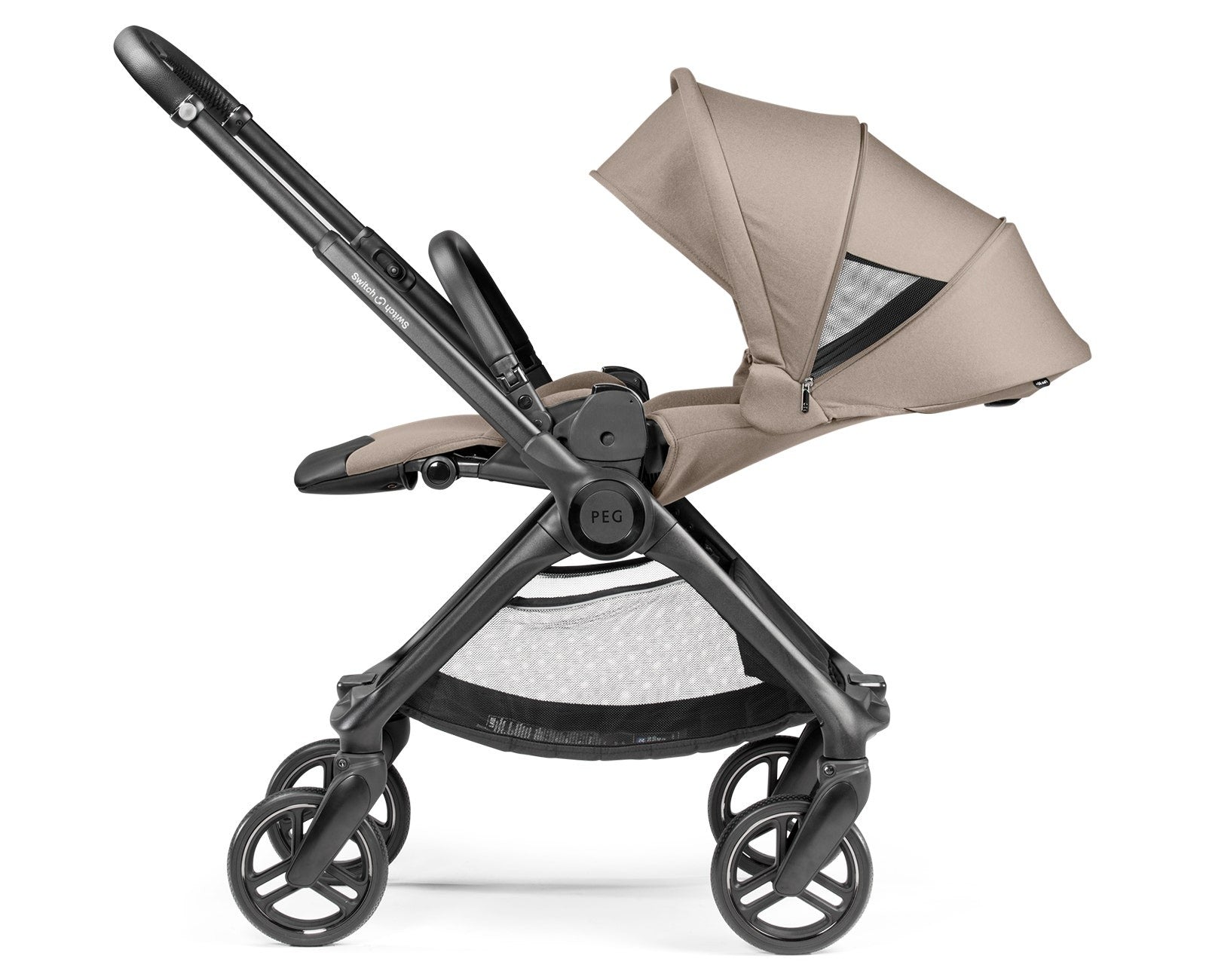 Switch Modular Stroller + Primo Viaggio Nido Car Seat Strollers - Travel Systems Peg Perego