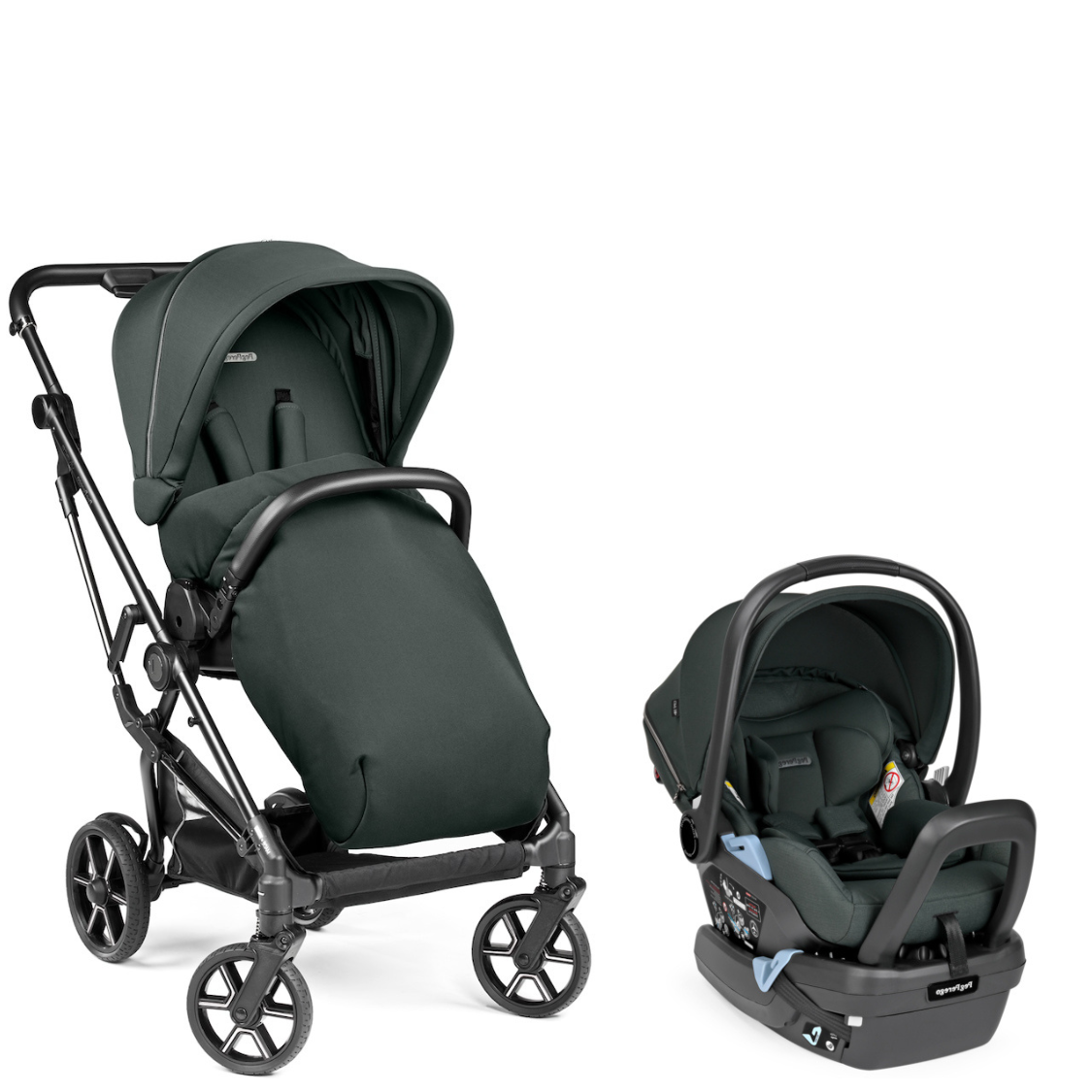 peg perego car seat and stroller combo Vivace Stroller + Primo Viaggio Lounge Infant Car Seat Travel System