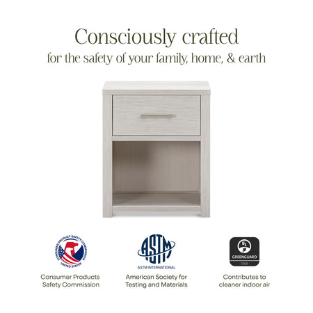 Monogram by Namesake Hemsted Nightstand Nightstands Namesake