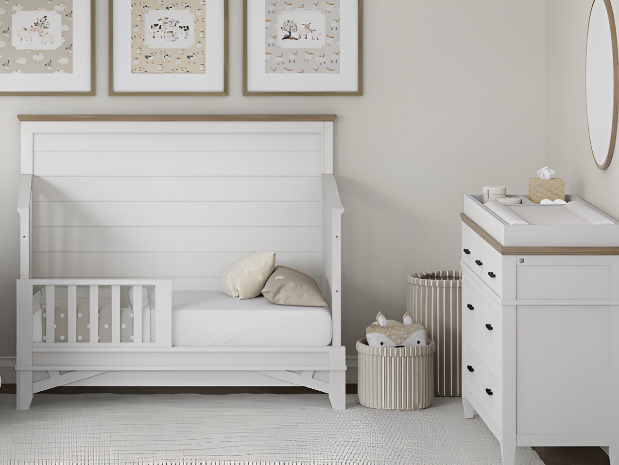 PL Heritage Artisan Crib, Dresser & Nightstand Bundle  Destination Baby &  Kids
