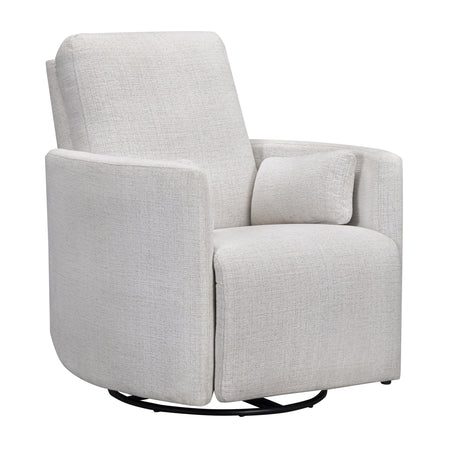 Tina Manual Swivel Glider Recliner Recliners PL Heritage Acadia White