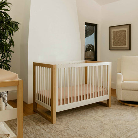 Nantucket 3-in-1 Convertible Crib with Toddler Bed Conversion Kit Cribs Namesake