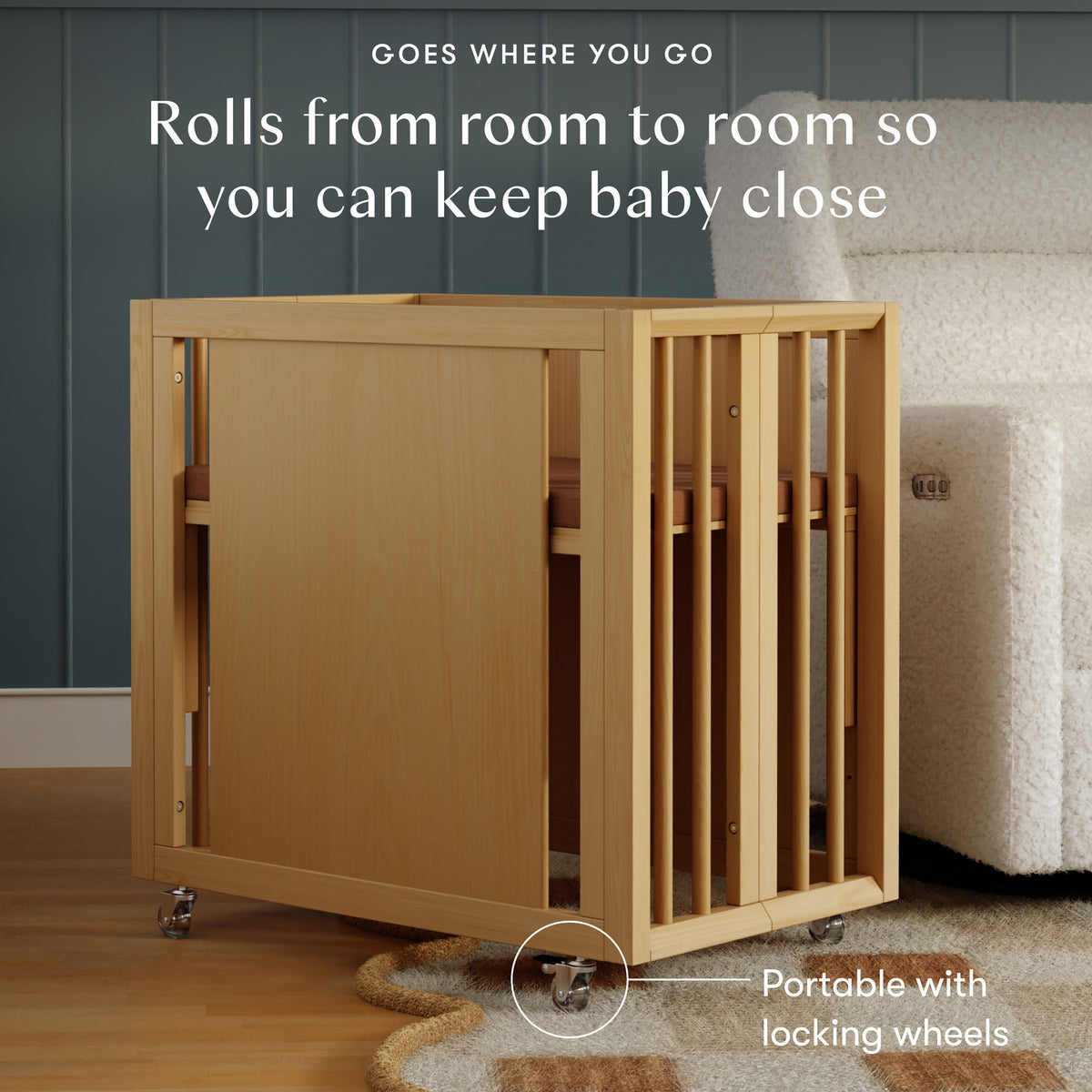 Palma 8-in-1 Convertible All-Stages Crib with Bassinet & Toddler Bed Kits Cribs Babyletto