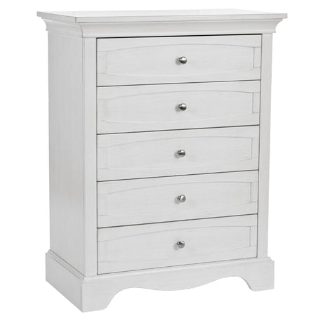 Ragusa 5-Drawer Dresser Chests Pali Vintage White