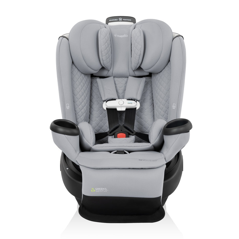 Revolve360 Extend All-in-One - Green & Gentle Fabric / SensorSafe Car Seats - Convertible Evenflo
