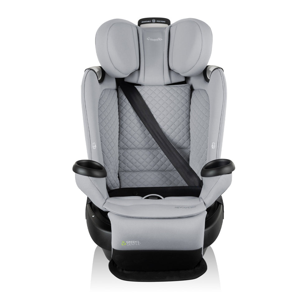 Revolve360 Extend All-in-One - Green & Gentle Fabric / SensorSafe Car Seats - Convertible Evenflo