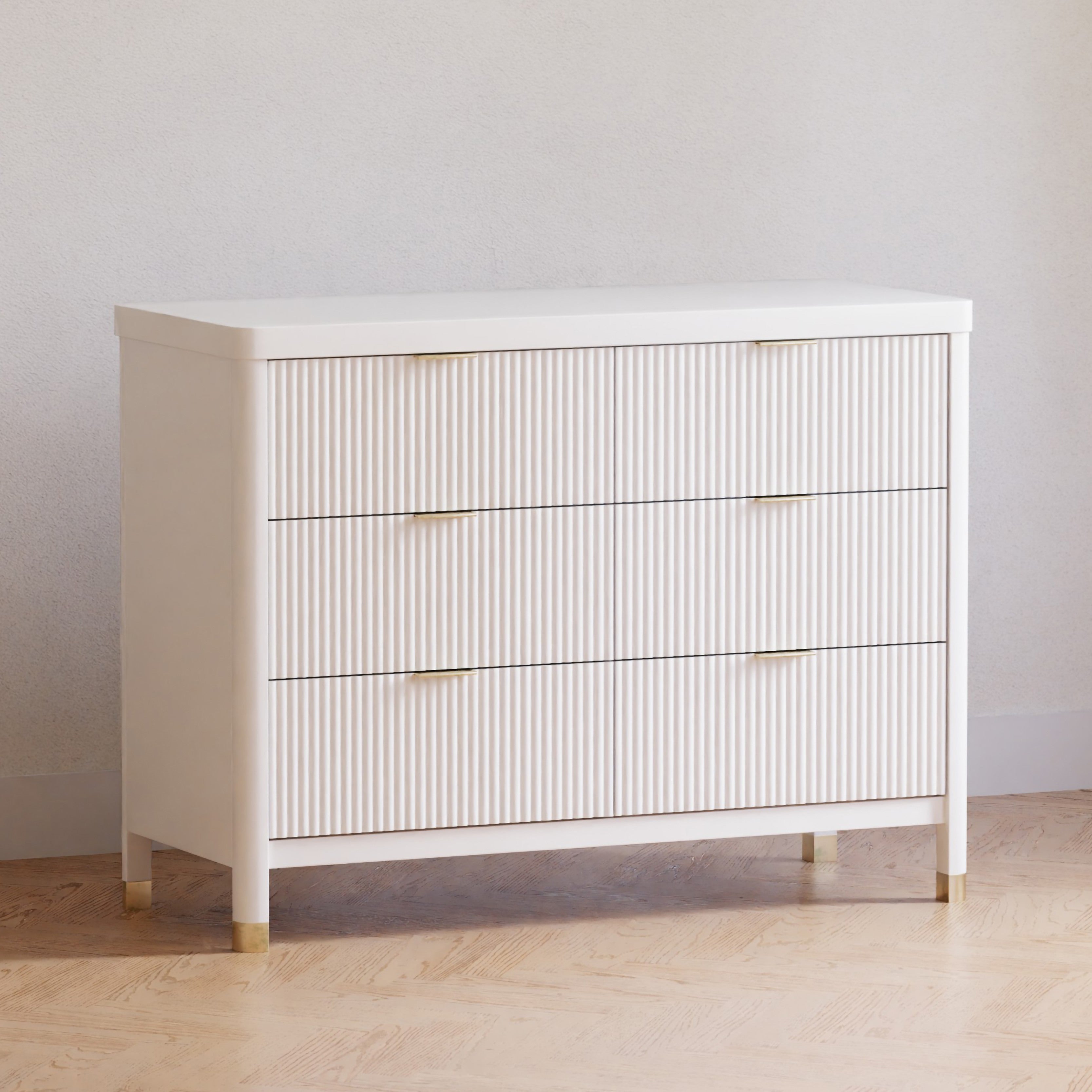 Brimsley Tambour 6-Drawer Dresser Dressers Namesake