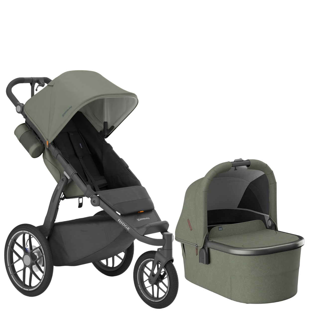 RIDGE V2 Jogging Stroller + Bassinet V3