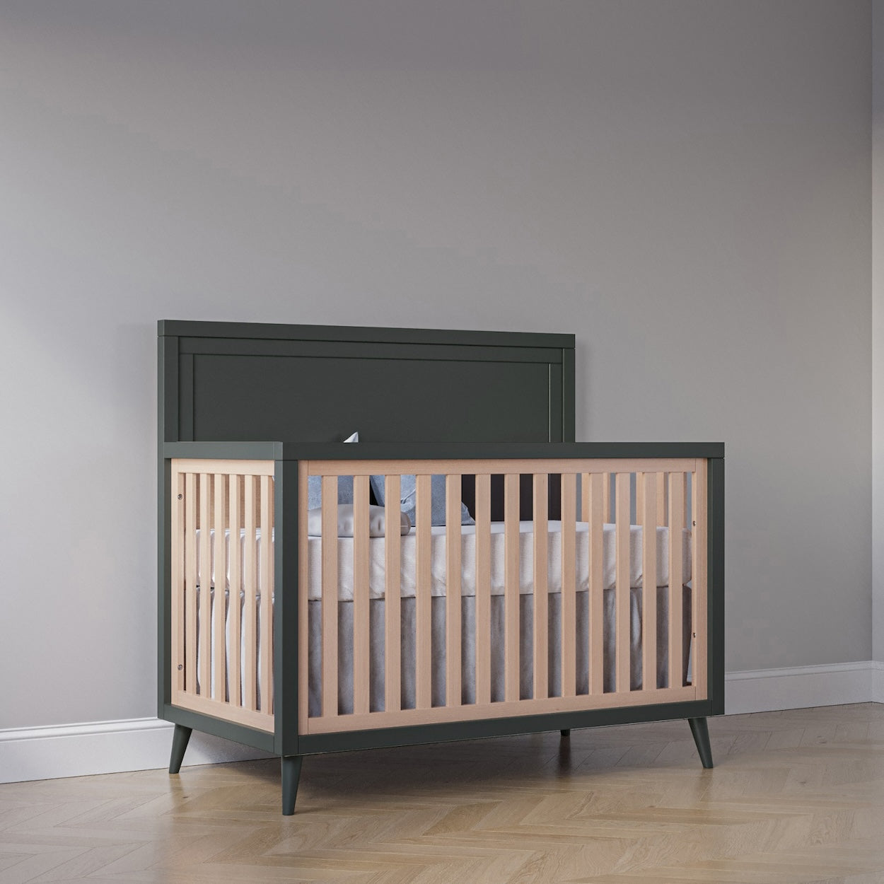 New York Convertible Crib Convertible Cribs Romina Furniture Rosemary ( Main ) / Albero Puro ( Accent )