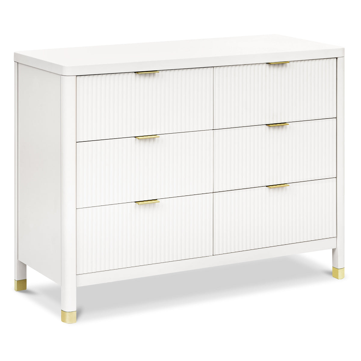Brimsley Tambour 6-Drawer Dresser Dressers Namesake