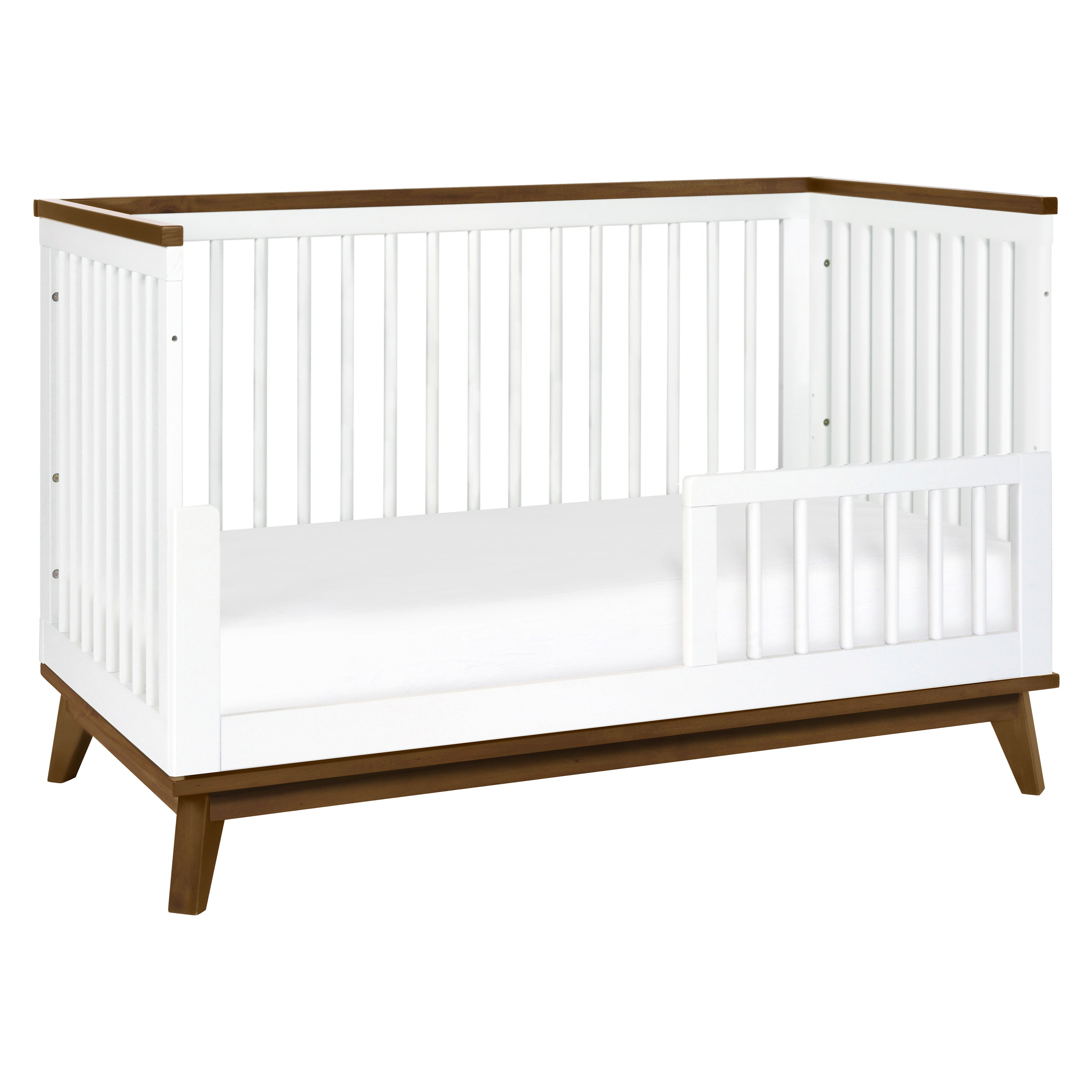Scoot 3-in-1 Convertible Crib with Toddler Bed Conversion Kit Convertible Cribs Babyletto