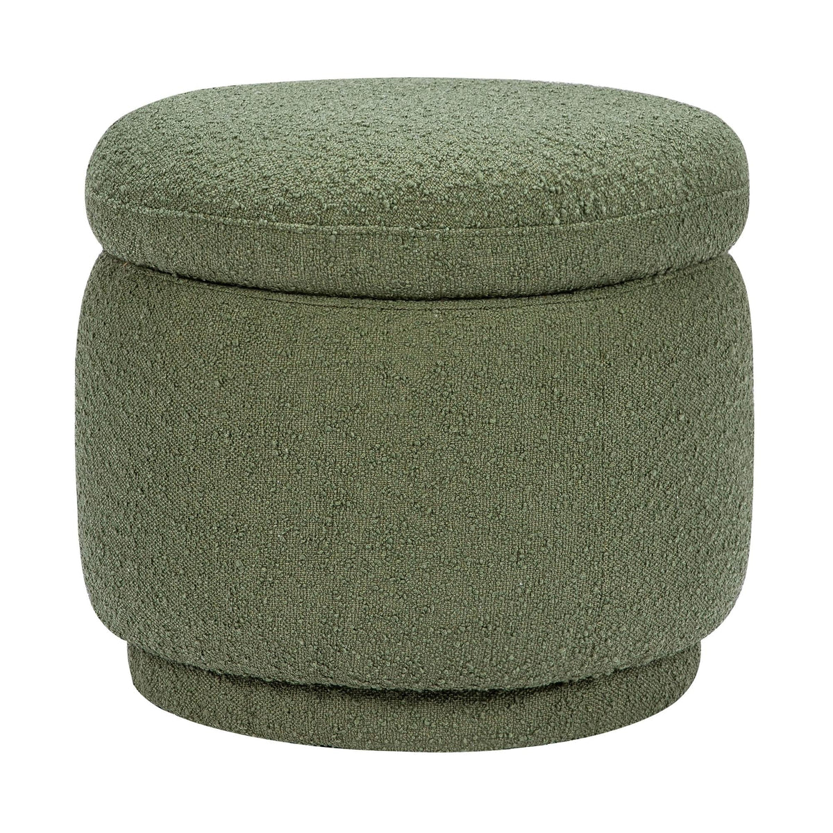 Enoki Storage Ottoman in Boucle Ottomans Babyletto