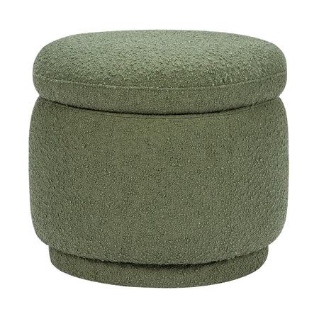 Enoki Storage Ottoman in Boucle Ottomans Babyletto