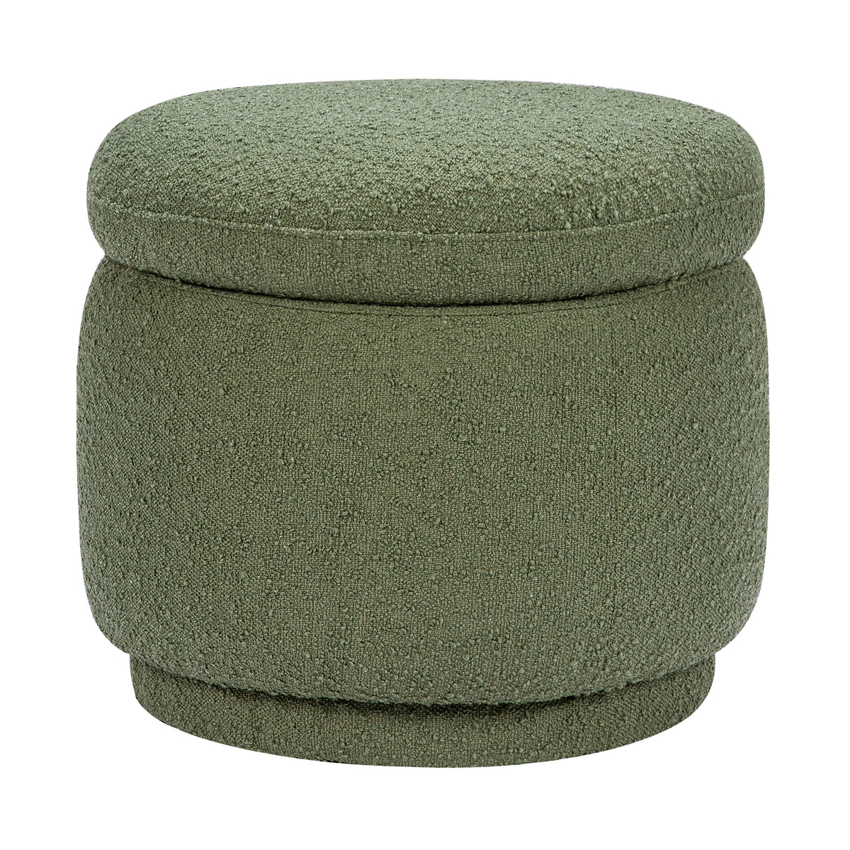 Enoki Storage Ottoman in Boucle Ottomans Babyletto