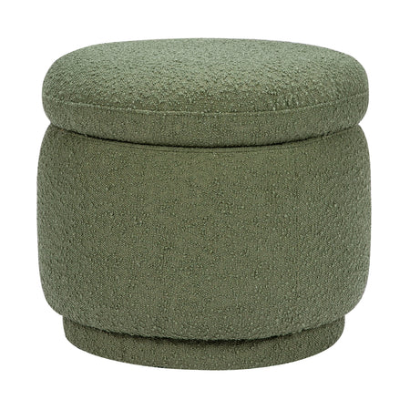 Enoki Storage Ottoman in Boucle Ottomans Babyletto