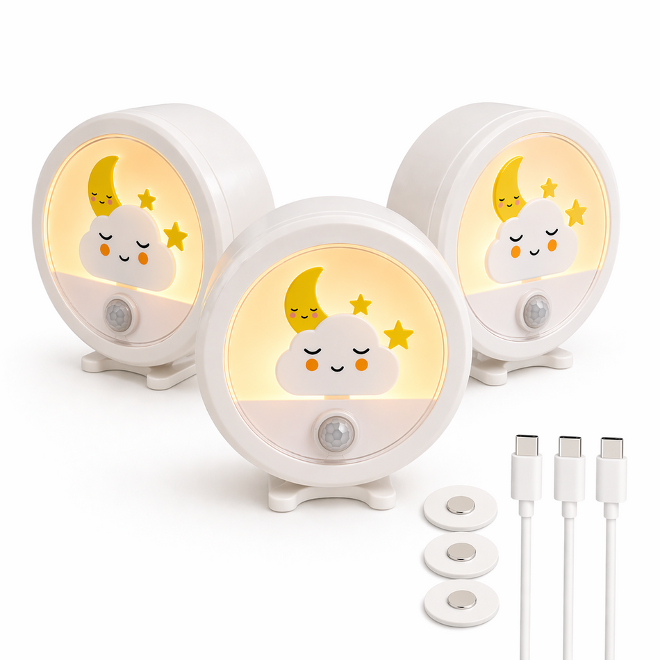 Linked Night Light Pathway Lighting | 3-Pack