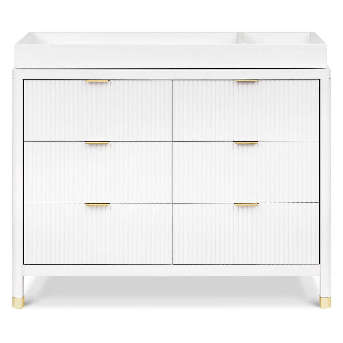 Brimsley Tambour 6-Drawer Dresser Dressers Namesake