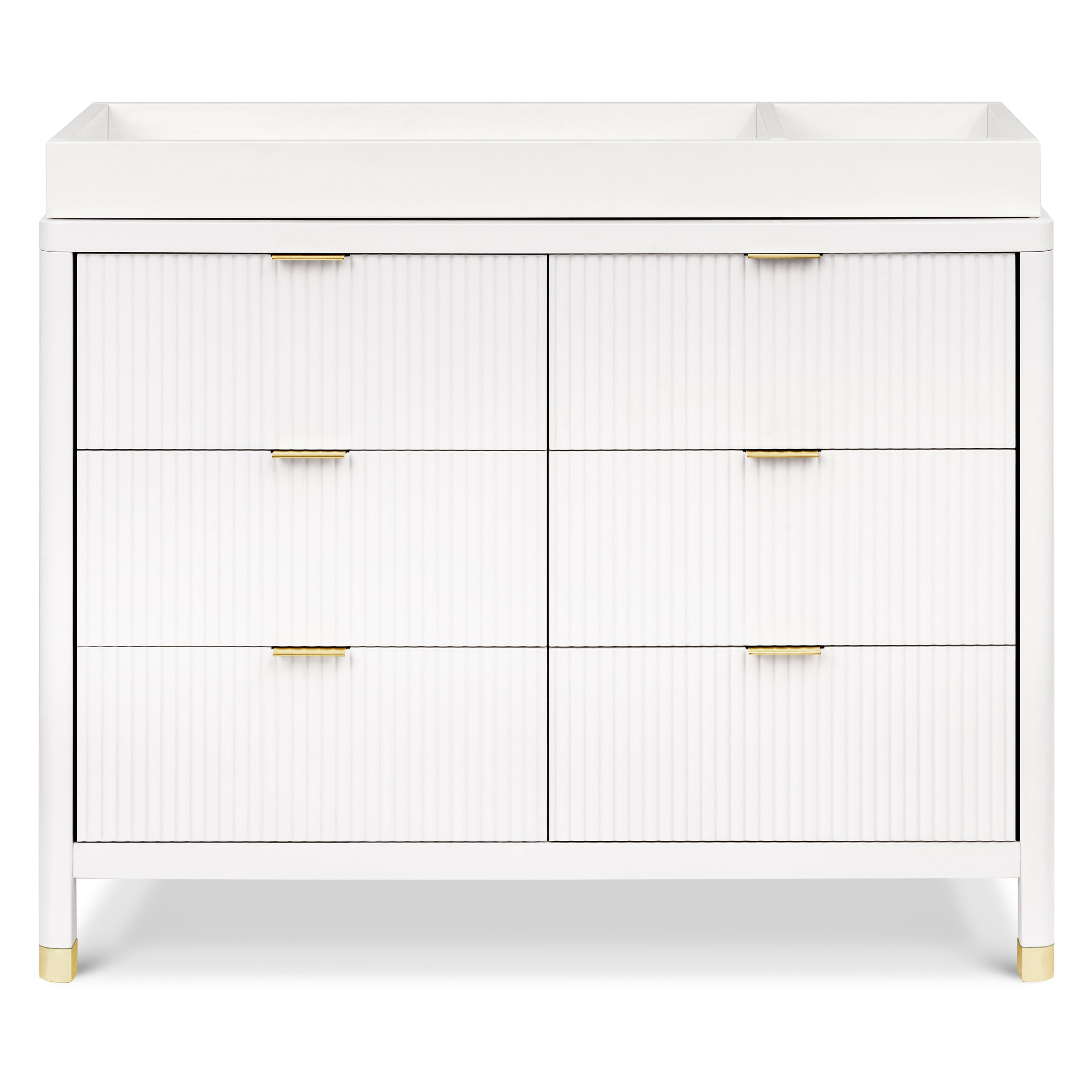 Brimsley Tambour 6-Drawer Dresser Dressers Namesake