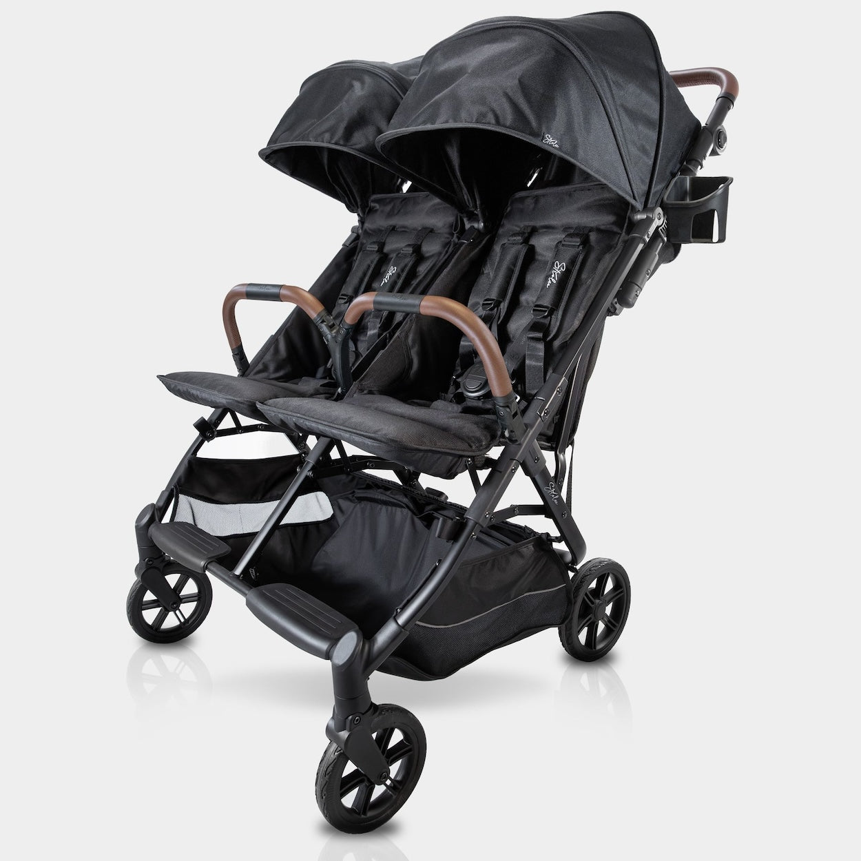 overstock double stroller Strolee Compact Side by Side Double Strollerᵛ² Bundle