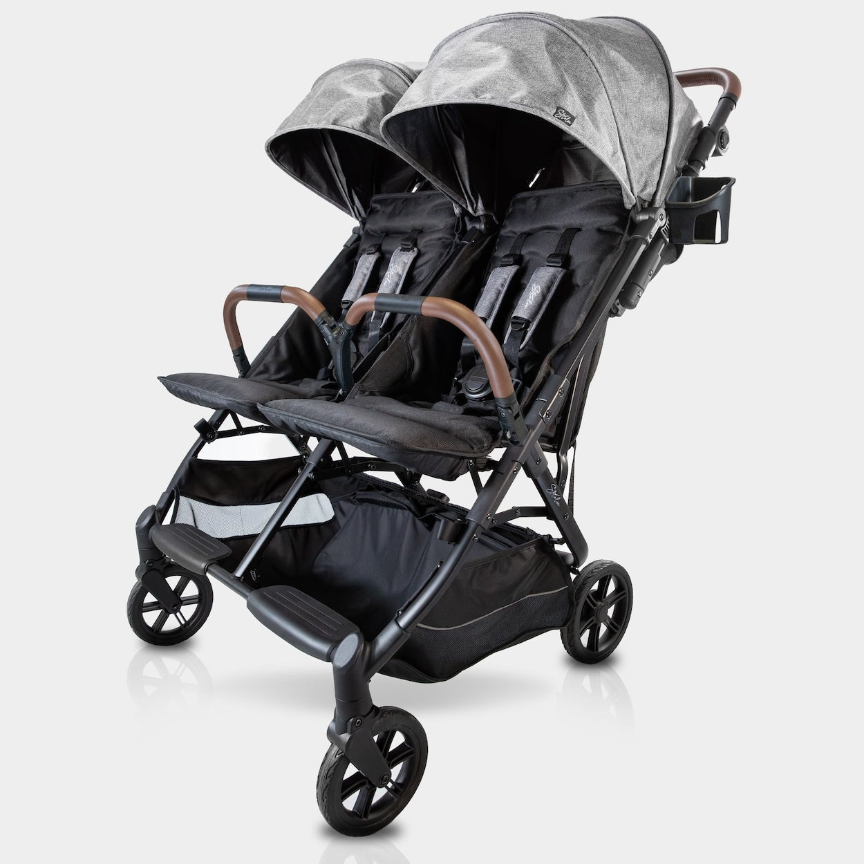 Strolee Compact Side by Side Double Strollerᵛ² Bundle