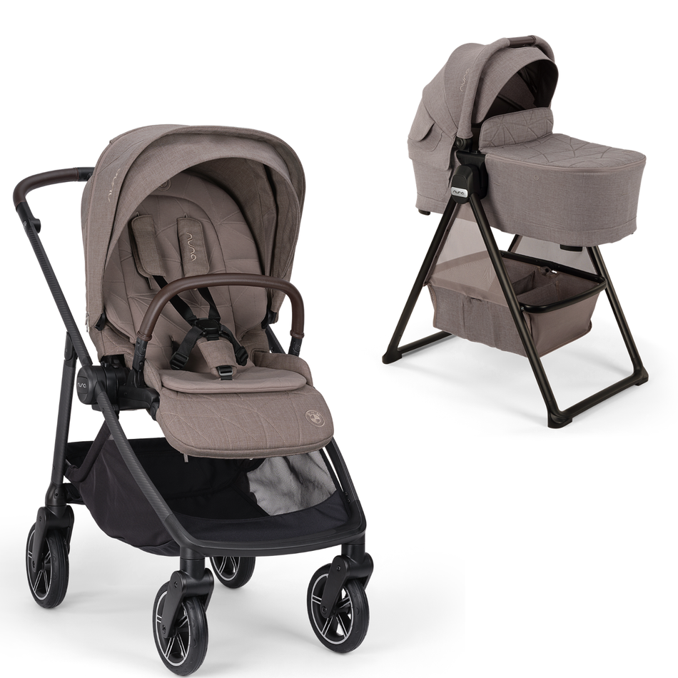 X BMW SWIV + Bassinet in Umber