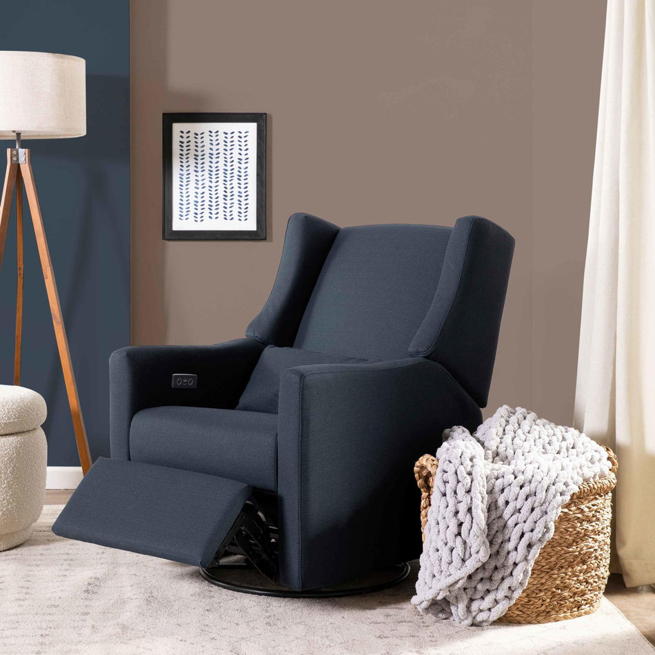 Kiwi Electronic Recliner and Swivel Glider with USB port Recliners Babyletto