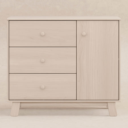 Hudson Modern 3-Drawer Dresser Dressers Babyletto Washed Natural