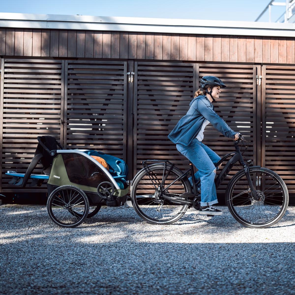Courier | Kids, Dog & Cargo Bike Trailer Strollers - Double Thule