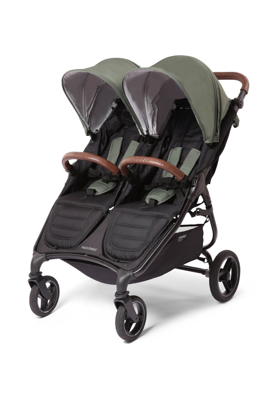 Trend Duo Sport Side by Side Stroller Strollers - Double Valco Baby Basil